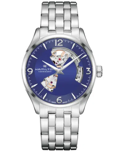 Hamilton Men's Swiss Jazzmaster Stainless Steel Bracelet Watch 42mm In No Color