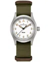 Hamilton Khaki Field Quartz 38mm In Green