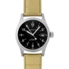 Hamilton Unisex Swiss Mechanical Khaki Field Khaki Canvas Strap Watch 38mm