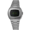 Hamilton Psr Digital Quartz Stainless Steel Men's Watch H52414131 In Multi
