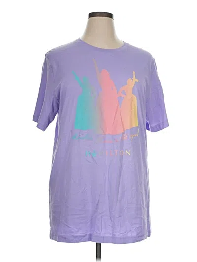 Pre-owned Hamilton Short Sleeve T-shirt In Purple