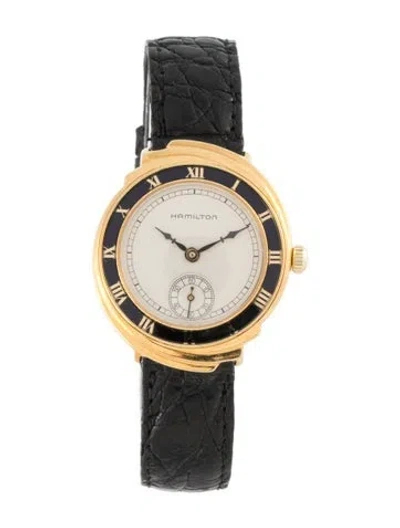 Pre-owned Hamilton Spur Reissue Watch In Multicolor