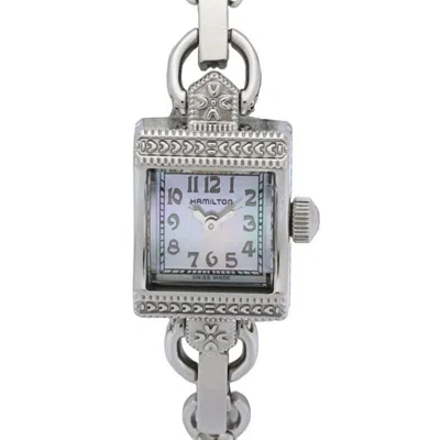 Pre-owned Hamilton Stainless Steel Wristwatch () In Multi