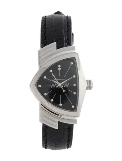Pre-owned Hamilton Ventura Quartz Watch In Multicolor