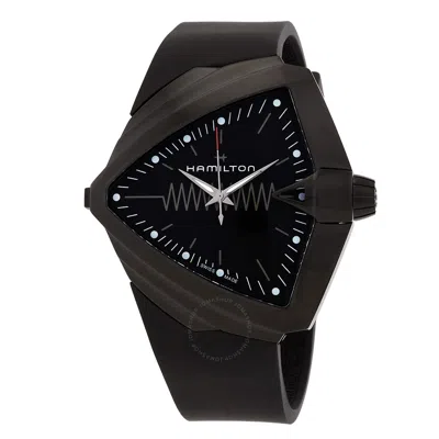 Hamilton Ventura Xxl Bright Quartz Black Dial Men's Watch H24604330