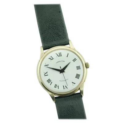 Pre-owned Hamilton Vintage  14k Automatic Watch Circa 1950's In Multi