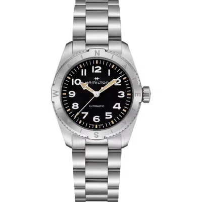 Pre-owned Hamilton Watch Men's H70225130 Khaki Field Expedition Auto