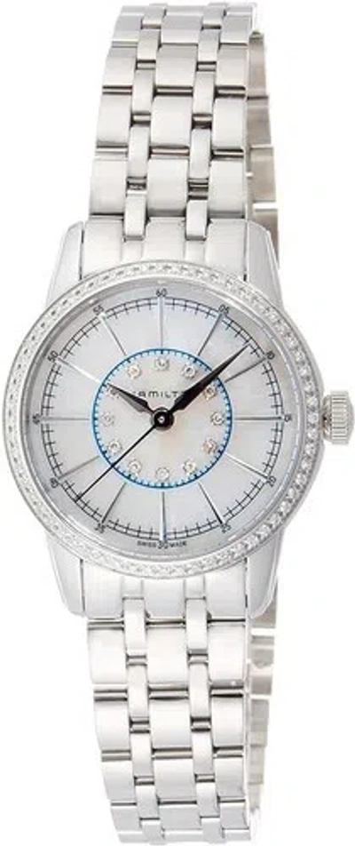 Pre-owned Hamilton Women's American Classic Railroad 28mm Quartz Watch H40391191