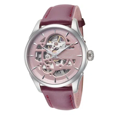 Hamilton Women's Jazzmaster 36mm Automatic Watch In Purple