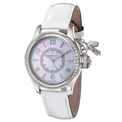 Pre-owned Hamilton Women's Khaki Navy 37mm Quartz Watch H77311615