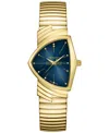 Hamilton Ventura Quartz In Yellow Pvd