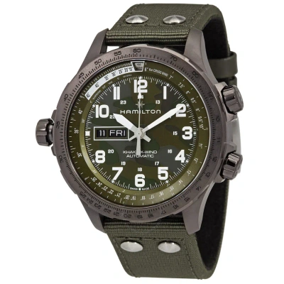 Hamilton X-wind Lefty Automatic Green Dial Men's Watch H77775960