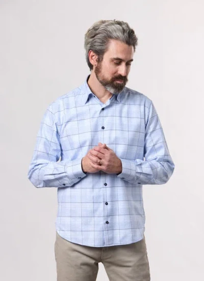 Hammer Made Stahls Tailored Button Down Shirt In Blue