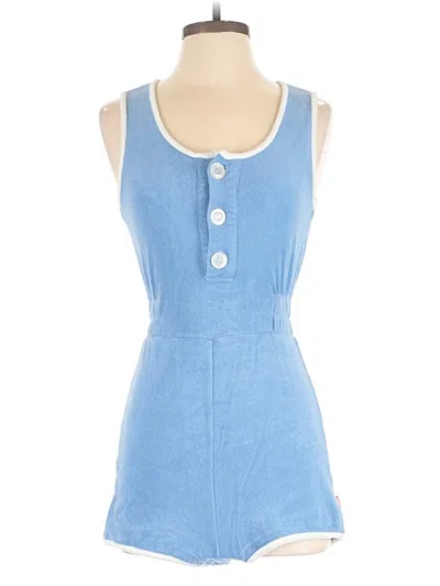 Pre-owned Hammies Romper In Blue
