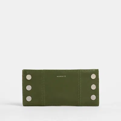 Hammitt 110 North Landscape Green Brushed Silver