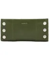 Hammitt 110 North Leather Wallet In Dark Green