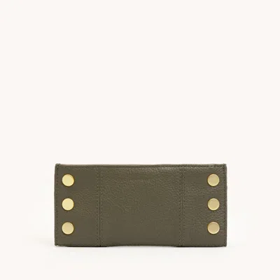 Hammitt 110 North Olive Brushed Gold Sml In White