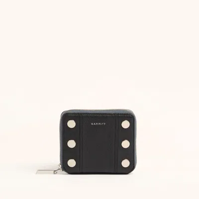 Hammitt 5 North Black Weave Silver