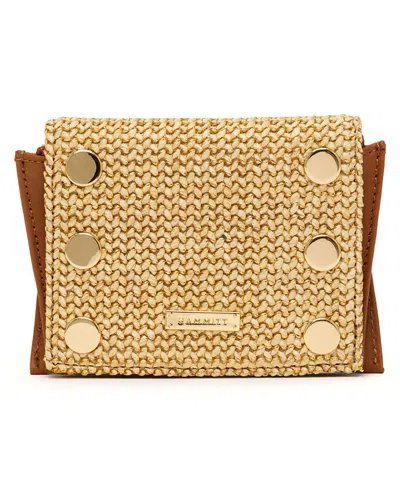 Hammitt Allen Leather Wallet In Brown