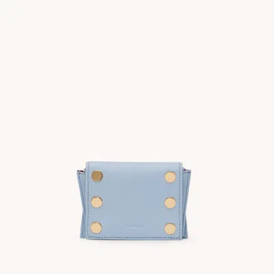 Hammitt Allen Wallet Hazy Blue Gold