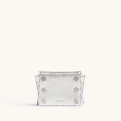 Hammitt Allen Wallet Sidewalk Silver Brushed Silver