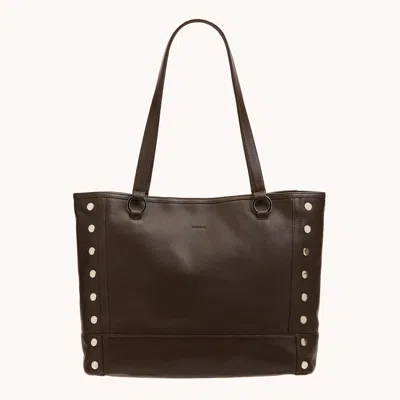 Hammitt Andersen Revival Espresso Pebble Silver Lrg