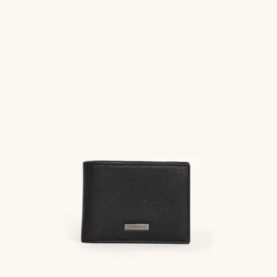 Hammitt Balboa Bifold Black Leather