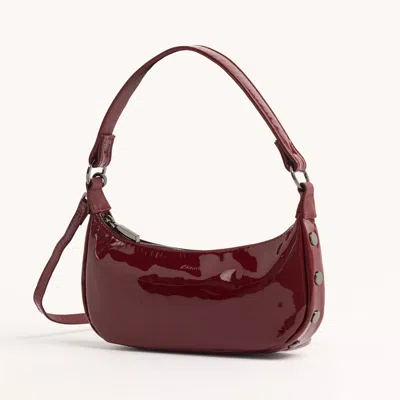 Hammitt Becker Pirouette Patent Gunmetal Sml