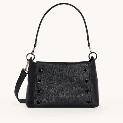 Hammitt Bryant Black Gunmetal Med