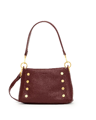 Hammitt Bryant Cherrywood Pebble Brushed Gold Med