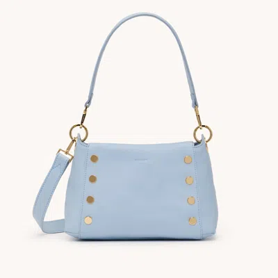 Hammitt Bryant Hazy Blue Gold Med