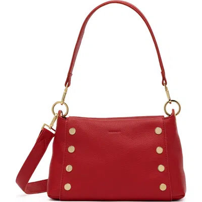 Hammitt Bryant Medium Shoulder Bag In Chili Red/gold