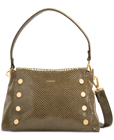 Hammitt Bryant Small Leather Shoulder Crossbody In Bistro Green,bg