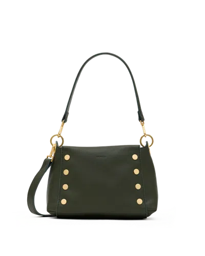 Hammitt Bryant Twin Crest Pebble Brushed Gold Med