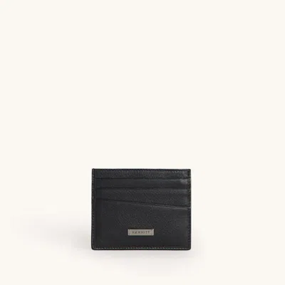 Hammitt Cambria Card Case Black Gunmetal