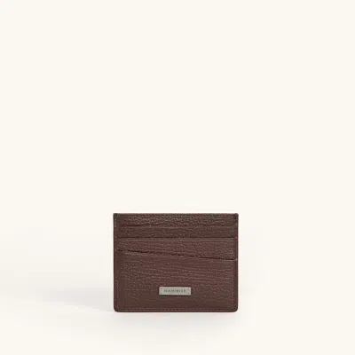 Hammitt Cambria Card Case Bourbon Gunmetal