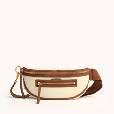 Hammitt Charles Crossbody Courtyard Cream Brushed Gold Med