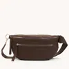 Hammitt Charles Crossbody Espresso Pebble Silver Lrg