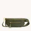 Hammitt Charles Crossbody Olive Brushed Gold Med