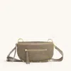 Hammitt Charles Crossbody Pewter Brushed Gold Sml