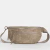 Hammitt Charles Crossbody Pewter Brushed Silver Lrg