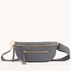 Hammitt Charles Crossbody Sonnet Grey Brushed Gold Med