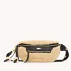 Hammitt Charles Crossbody Sundance Shearling Brushed Gold Med