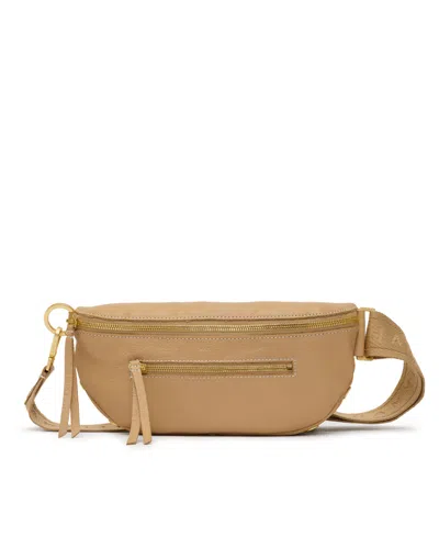 Hammitt Charles Small Leather Crossbody Belt Bag In Sand