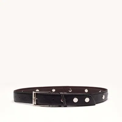 Hammitt Charlie Rev Riveted Tempo Black Silver Lrg