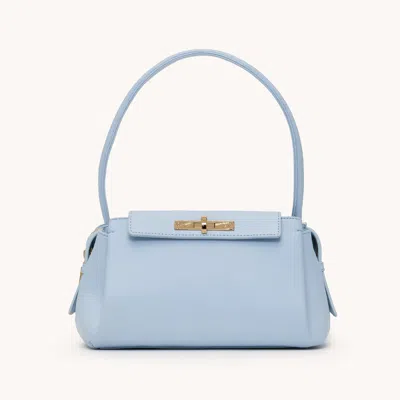 Hammitt Charlotte Hazy Blue Gold Med