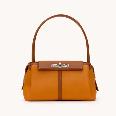 Hammitt Charlotte Tailored Tangerine Silver Med