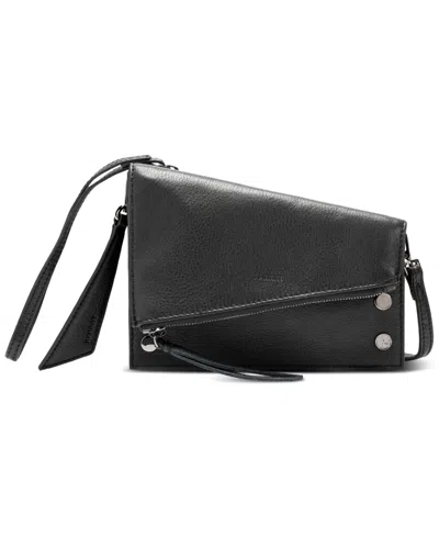 Hammitt Curtis Small Leather Crossbody Bag In Black