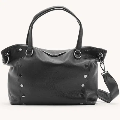 Hammitt Daniel Black Gunmetal Lrg