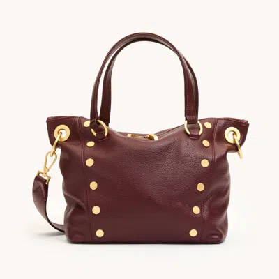 Hammitt Daniel Cherrywood Pebble Brushed Gold Med